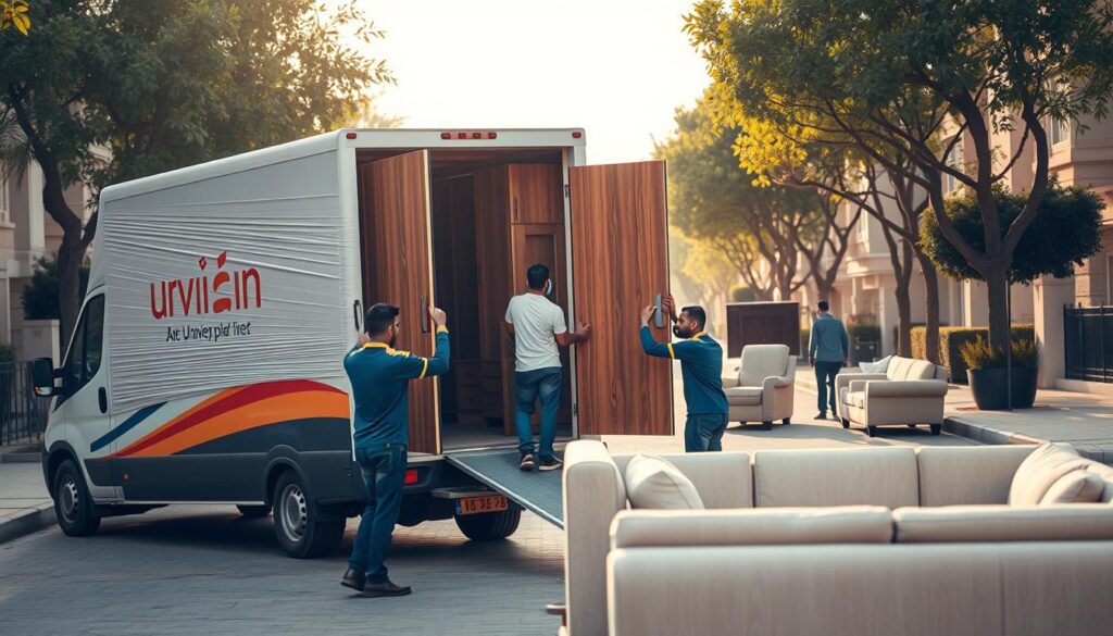 نقل عفش حي البساتين بجدة