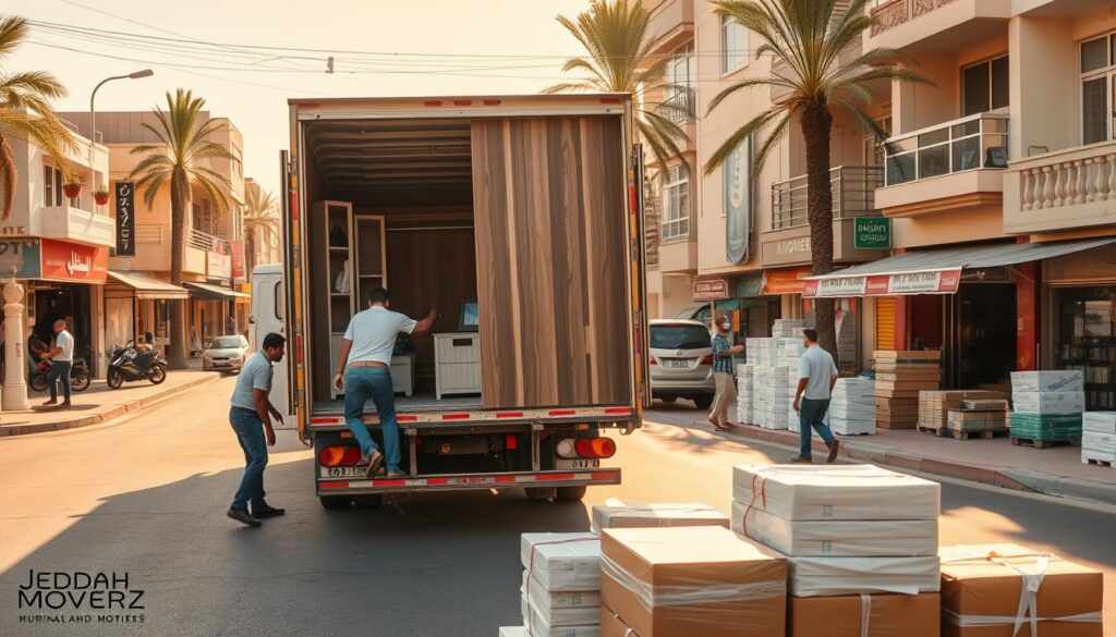 نقل عفش حي الثغر بجدة