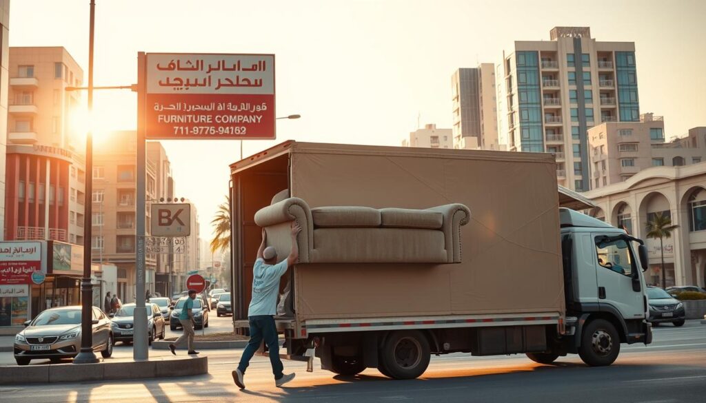 نقل اثاث بحي الرويس