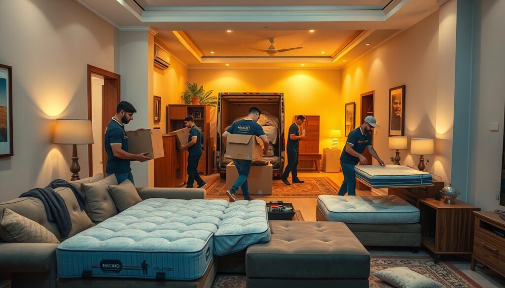 نقل عفش مدينة البحيرات